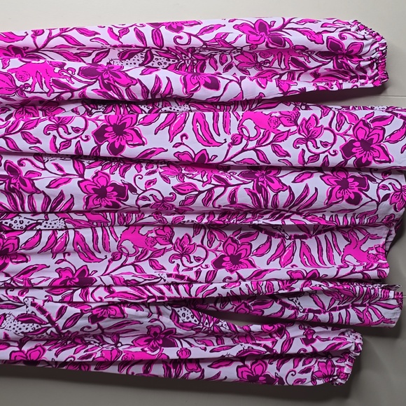 Lilly Pultizer Elsa Silk Top Elderflower Blossom Lil Escape Plan Nwot - Picture 10 of 11